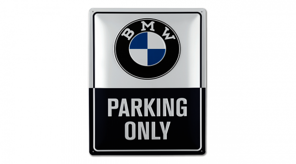 BMW Classic Metalen Bord