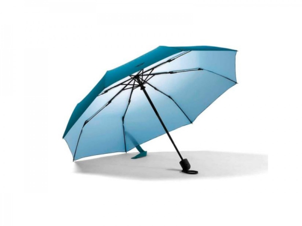 MINI Umbrella Foldable (Island/Zwart)