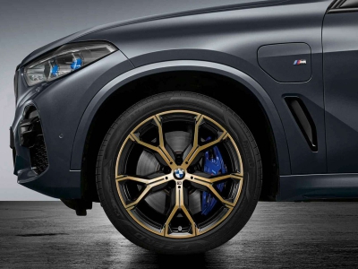 21” M Performance Y-spaak 741M Night Gold, Pirelli banden – BMW X5 en X6