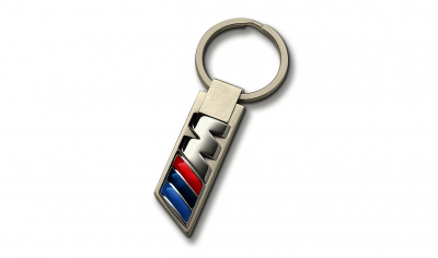 BMW M sleutelhanger logo (silver)