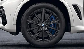 Winterwielset 20" M Performance ster spaak, Pirelli banden - BMW X5, X6 (G05/G06)
