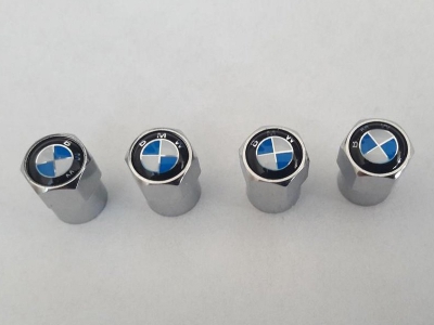 Aluminium ventieldoppen, BMW logo