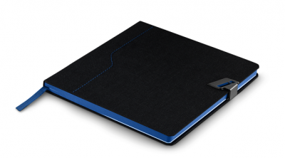 BMW i notitieboekje (carb. grey/blue)