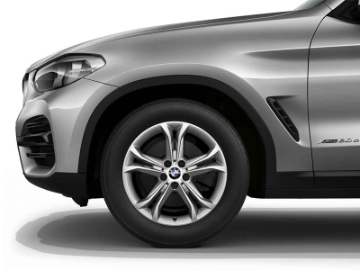 Winterwielset 18” dubbelspaak 668, Pirelli banden – BMW X3 en X4 (G01, G02)