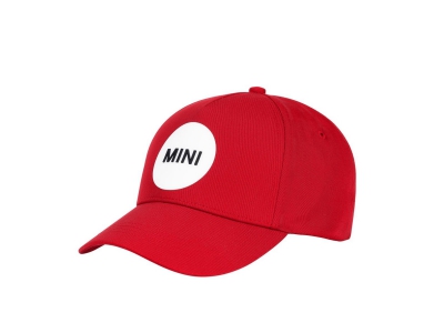 MINI Cap Kids Wordmark Circle (Chili Red)