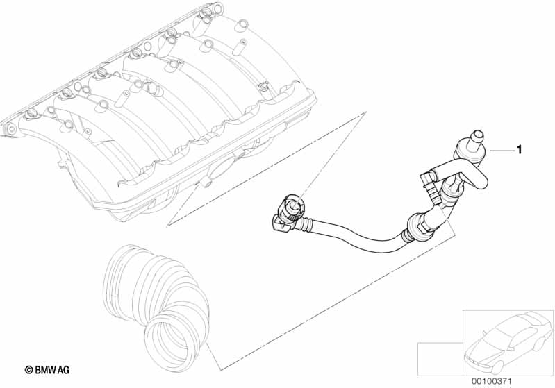 Onderdrukbesturing-motor