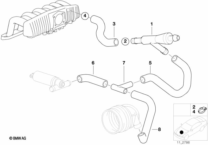 Onderdrukbesturing-motor