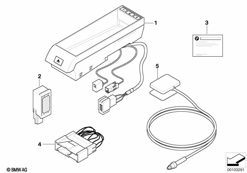 Onderdelen hands-free inrichting Classic