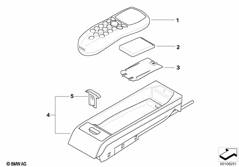 Onderdelen SA 638 middenconsole