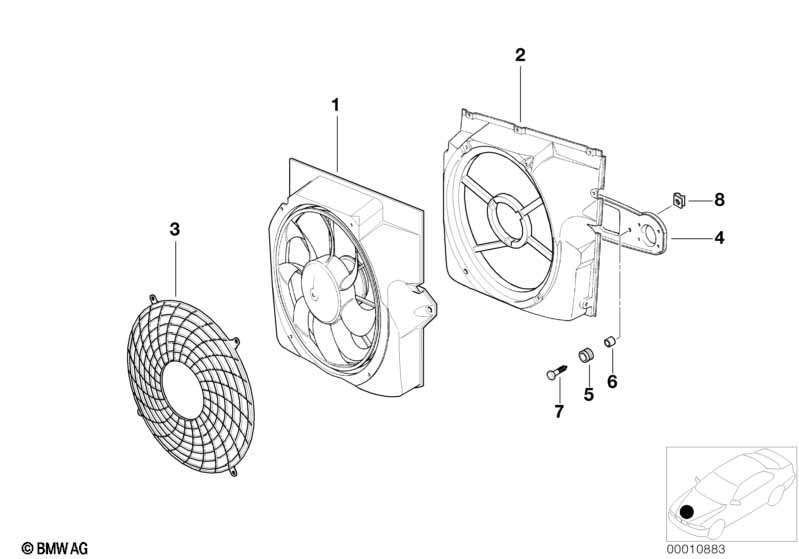 Ventilator en aanbouwedelen