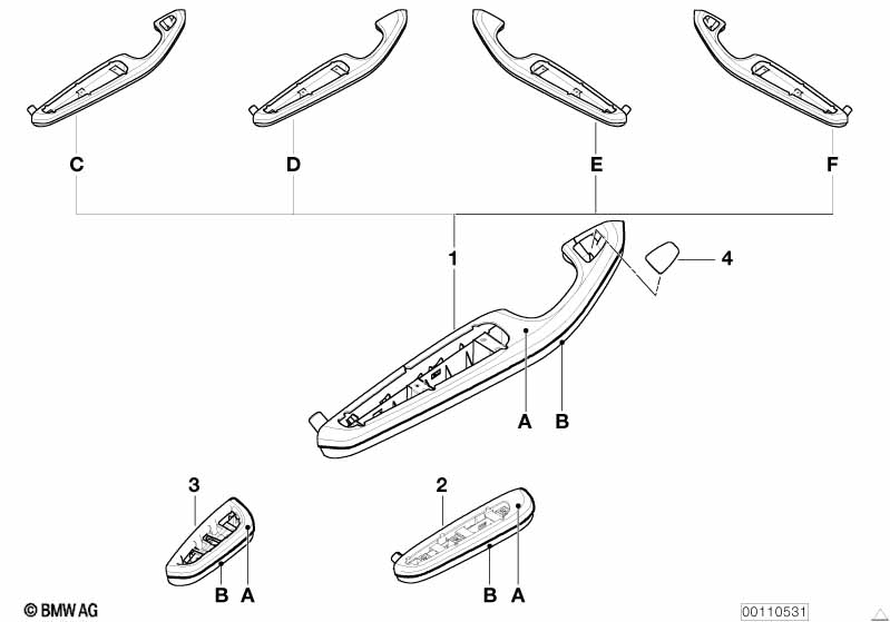 Individual armsteun voor en achter