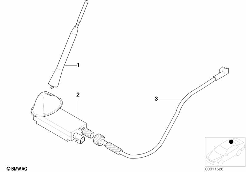 Onderdelen antenne