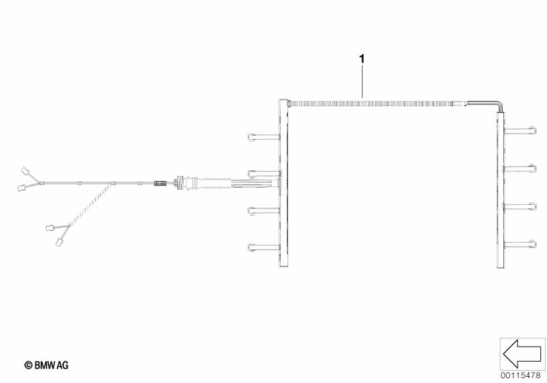 Kabelboom motor verstuivermodule