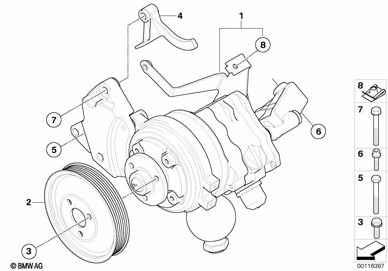 Stuurbekrachtigingspomp/Dynamic Drive