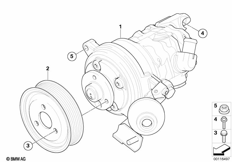 Stuurbekrachtigingspomp/Dynamic Drive