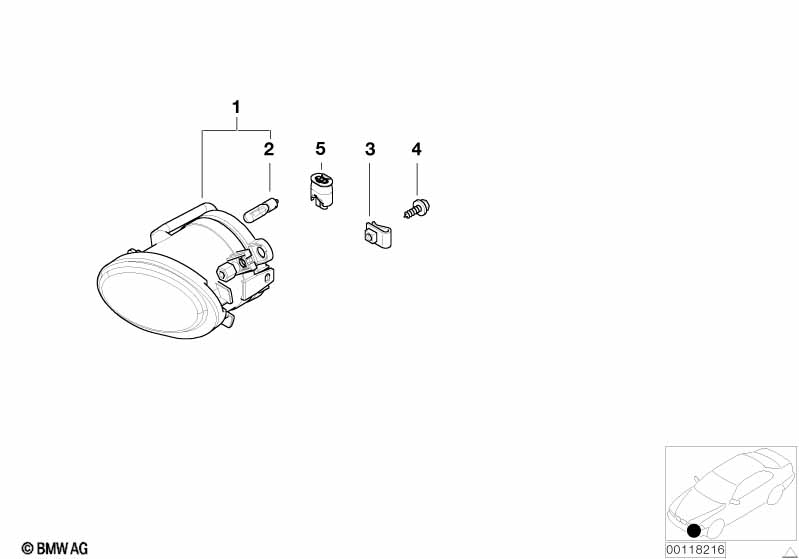 Mistlamp M-Technik