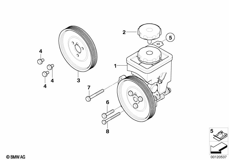 Servo-pomp van stuurbekrachtiging