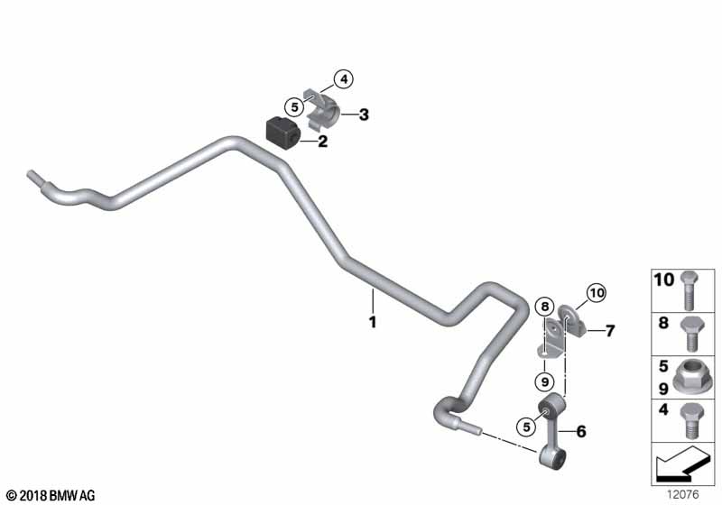 Stabilisator achter