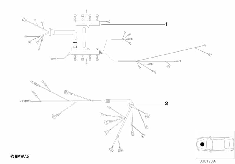 Kabelboom motor