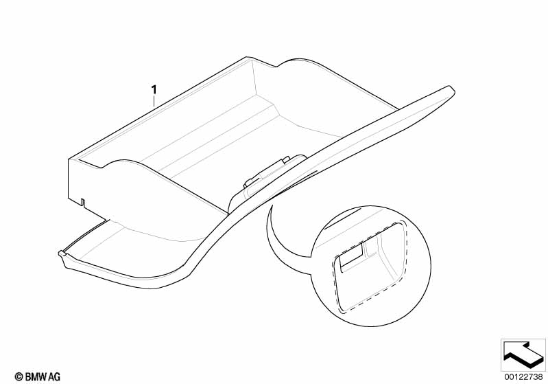 Individual dashboardkastje leder