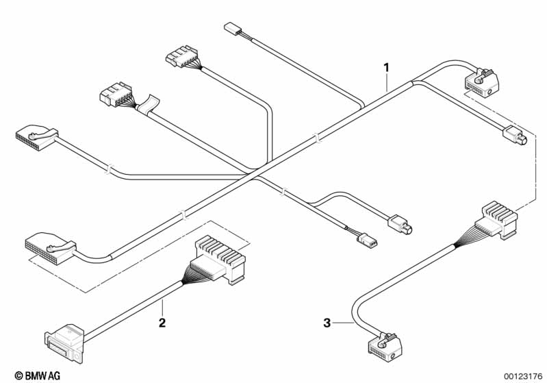 Verbindings-kabel autotelefoon