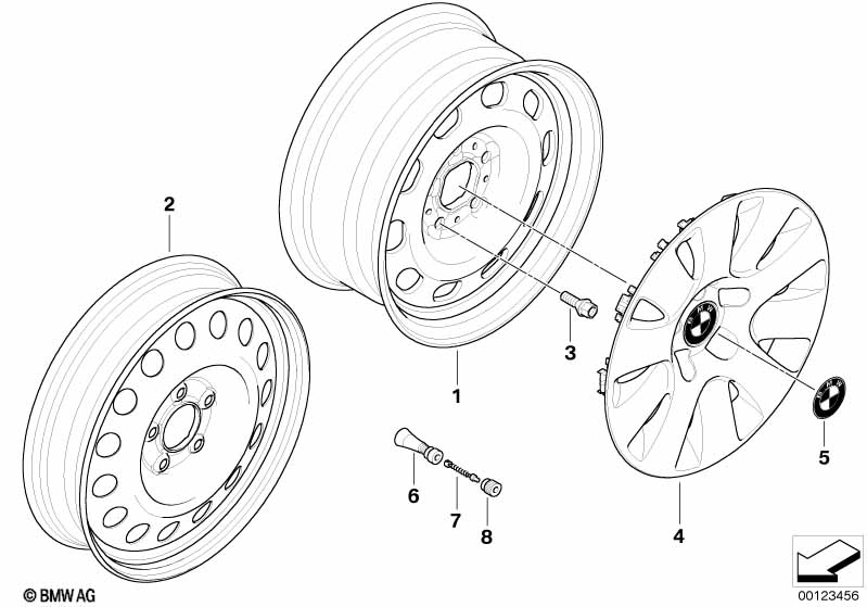 Velg stalen styl.12