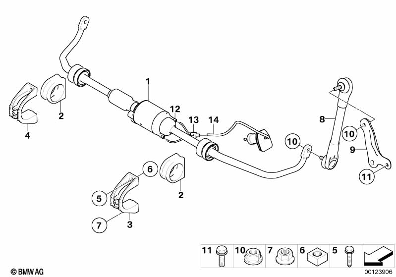 Stabilisator voor/Dynamic Drive