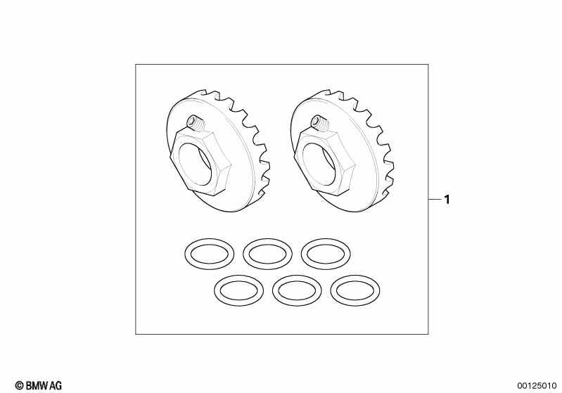 Headlamp adjuster Kit