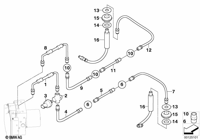 Remleiding achter (S541A)