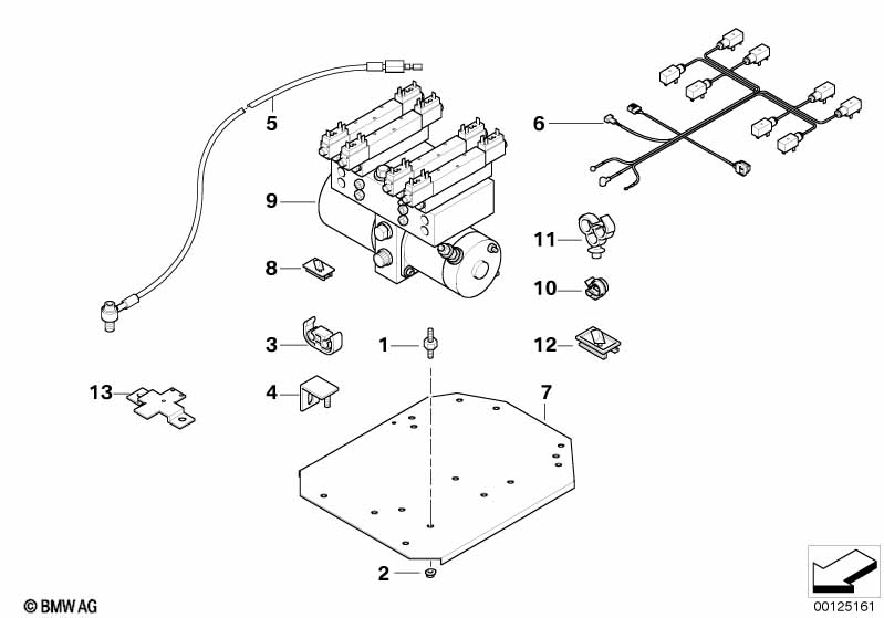 Onderdelen hydraulische raamheffer