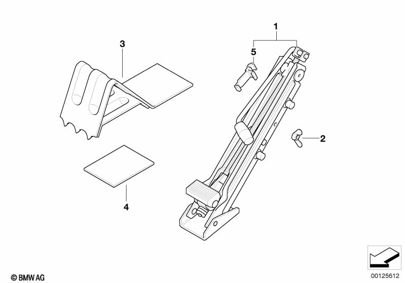 Boordgereedschap/Krik