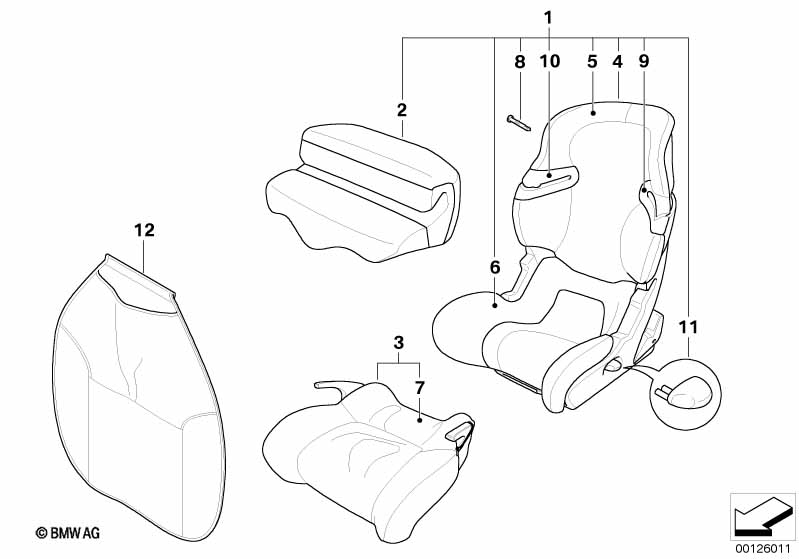 BMW Junior Seat I-II / Junior Seat III