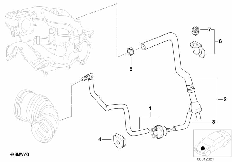 Onderdrukbesturing-motor