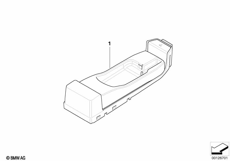 Onderdelen SA 639, middenconsole