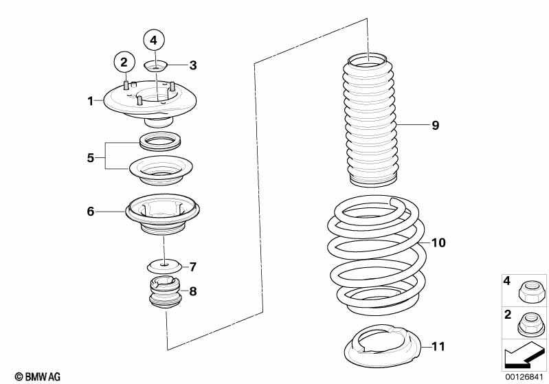 Schroefveer/steunleger/aanbouwdelen