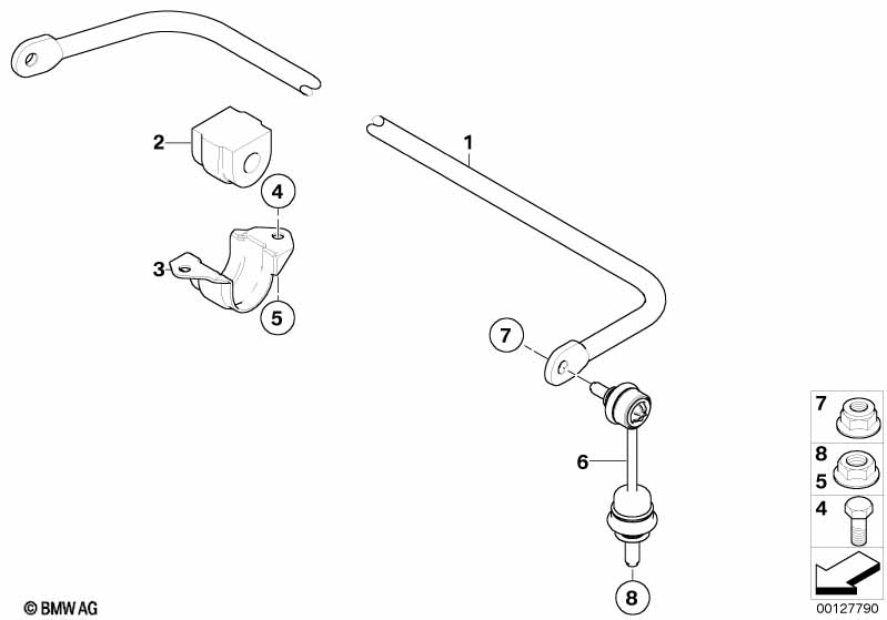 Stabilisator achter