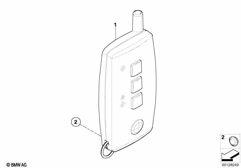 Zender telestart standverwarming