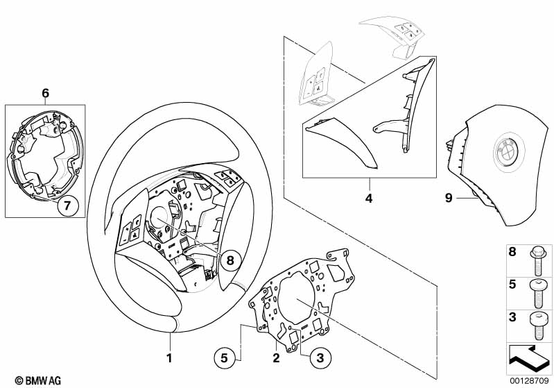 Stuurwiel Airbag-Smart multifunctioneel