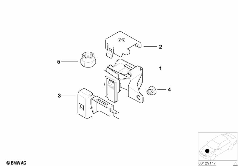 Aftakpunt B+ motorruimte