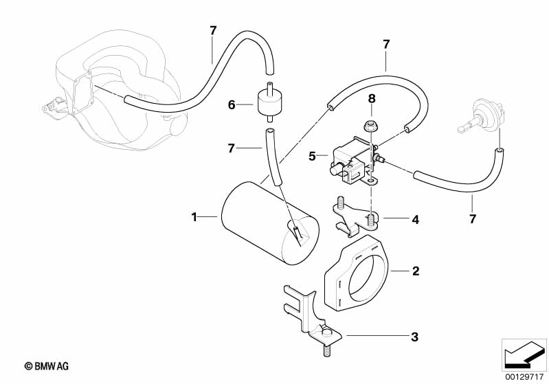 Onderdrukbesturing-motor