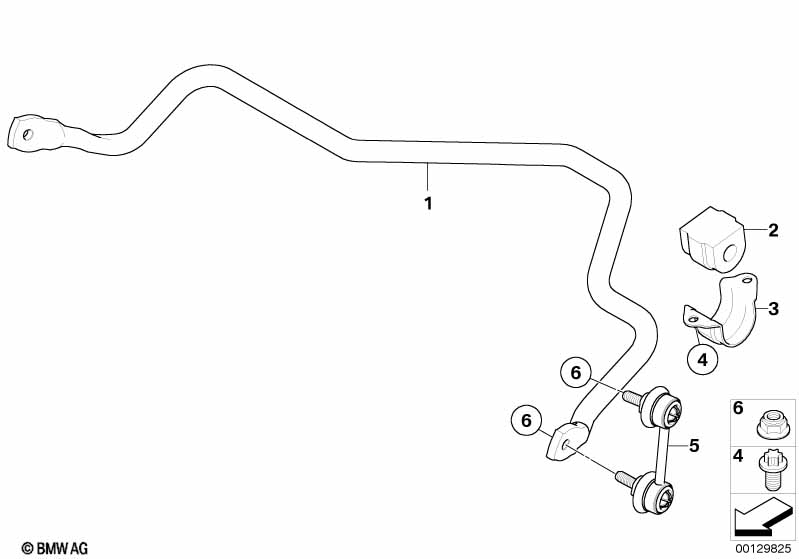 Stabilisator achter