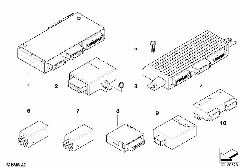 Karrosseriestuurtoestel.en modulen