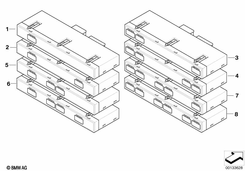 Schakelaareenheid middenconsole