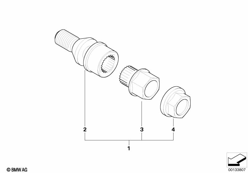 Wielboutslot met adapter