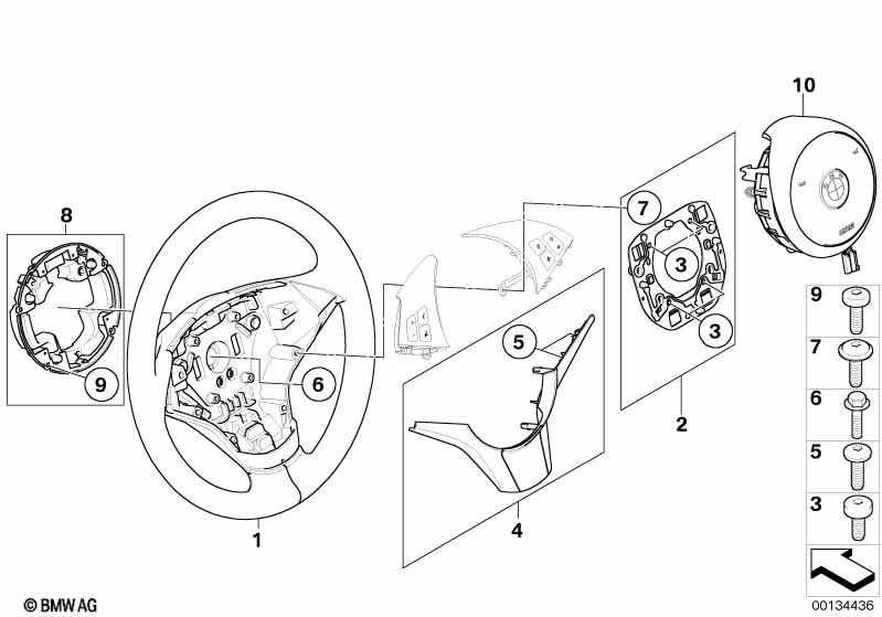 Sportstuurwiel airbag-smart/Multifunctie