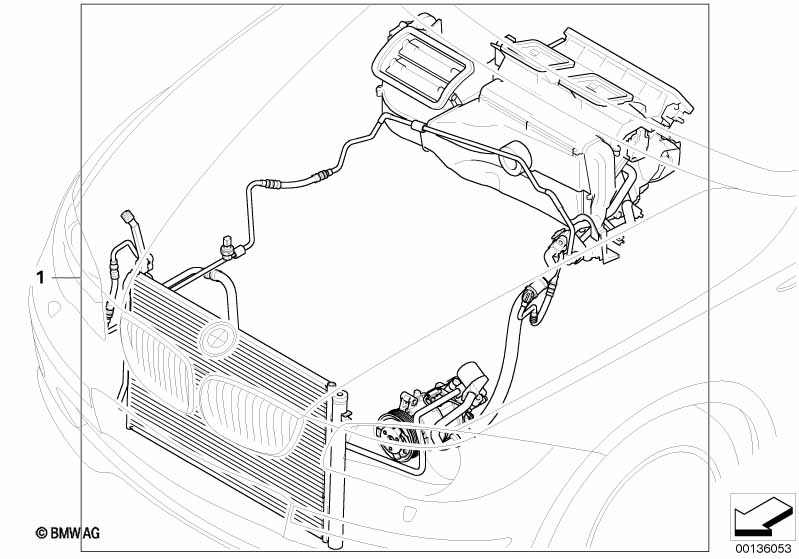 Inzetstel automatische airconditioning