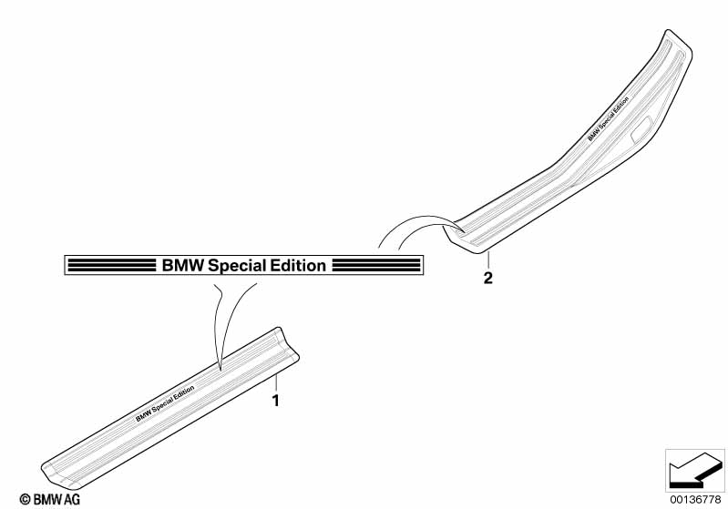 Individual paneel "Special edition BMW"