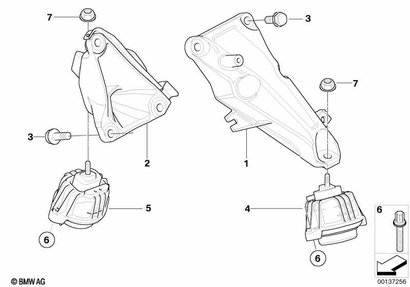 Motorophanging