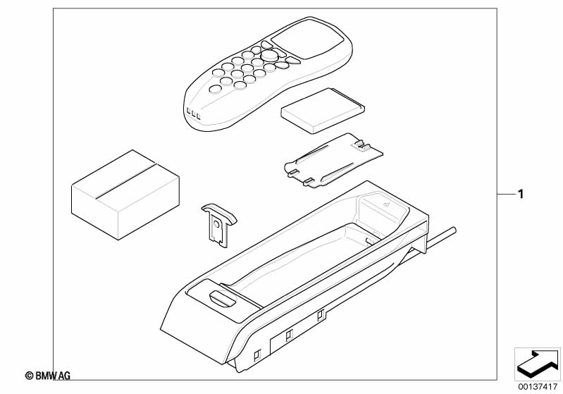 Extra set autotelefoon Professional