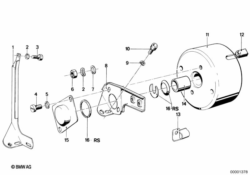 Startmotor onderdelen